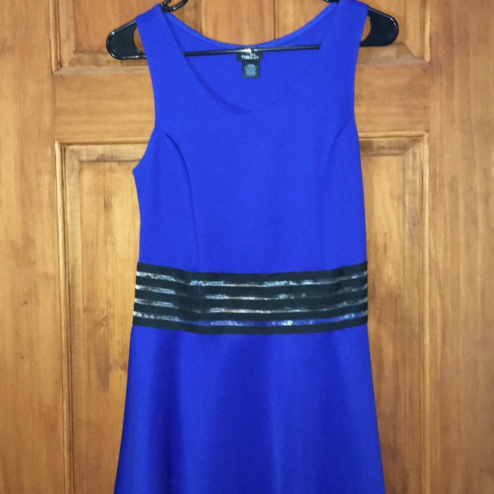 RUE 21 ROYAL BLUE DRESS